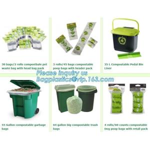 Biodegradable Plastic Bag Compostable Plastic T-shirt bag, compostable