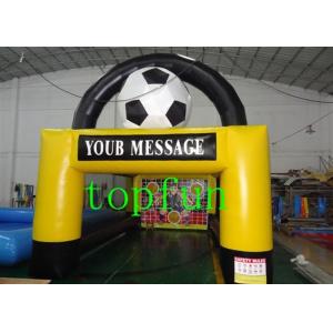 Cheap PVC Customized Inflatable Advertising Arch By Hot Air Welded for sale