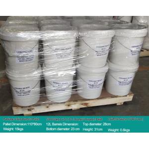 Cheap Ceramic Media Blasting Materials , Fused Abrasive Blasting Media 700HV Hardness for sale