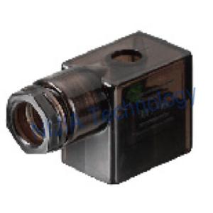 Solenoid Coil Connector DIN43650B Pneumatic Fittings Junction Box for 22 mm Coil