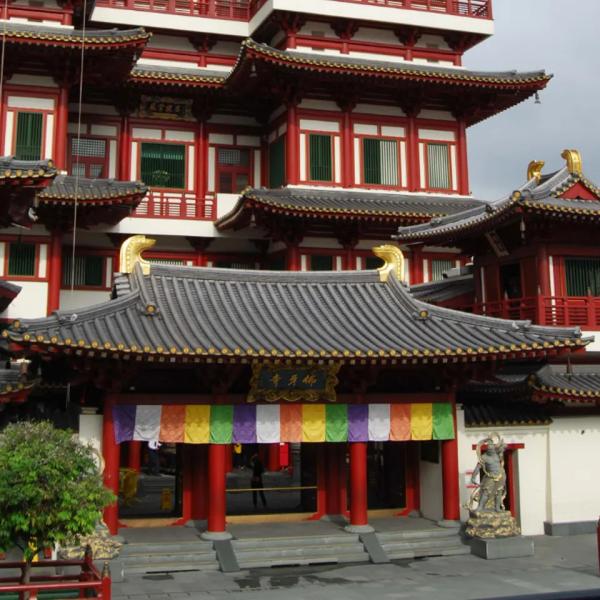 Quality Temple Gate Roofing Material Chinese Clay Roof Tiles Traditional Grey wholesale