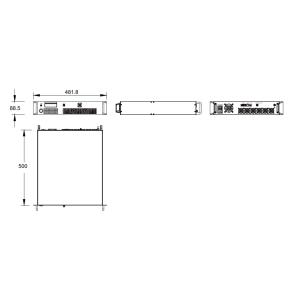 6 To 12 GHz X Band Gan Power Amplifier Psat CW 47 W RF Power Amplifier