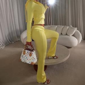 Cheap Plain Custom Manufacturer Sweatsuit Acid Wash Distressed Zip up Cropped Hoodie and Stack Sweatpants Outfits Set Women Tracksuit for sale