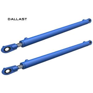 Piston Type Hydraulic Cylinder Ram Welded Double Acting Long Stroke