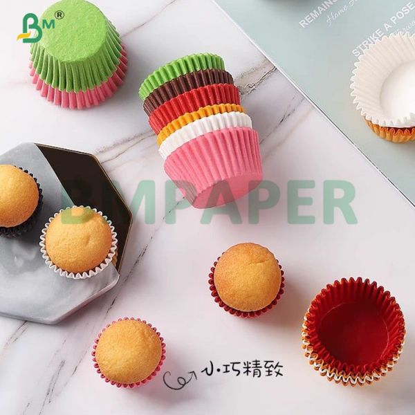 FDA 38gsm Colorful Premium Muffin Liner Paper In Sheet For Oven Liners Cupcake FDA 38gsm Colorful Premium Muffin Liner Paper In Sheet For Oven Liners Cupcake