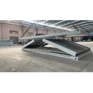 Work Site Office 20/40 ft Waterproof Modular Folding Container with Sandwich