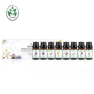 10ML Rose Geranium Aromatherapy Essential Oil Set Pure Natural