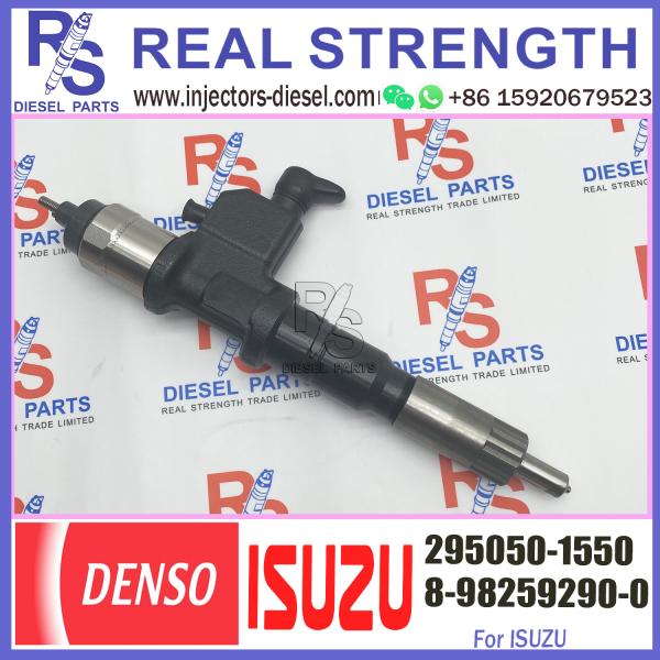 quality electric installation 295050-1550/295050-2900 injector/for Isuzu 8982592900 injector 295050-1550