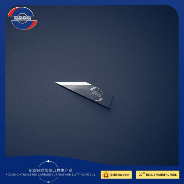 Quality Slitter Carbide Razor Blade Fiber Cutting Blade ZUND Machine Spare Parts wholesale