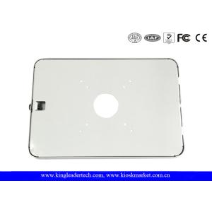 White or Matt Black Ipad Kiosk Stand Case With Rugged Metal Holder