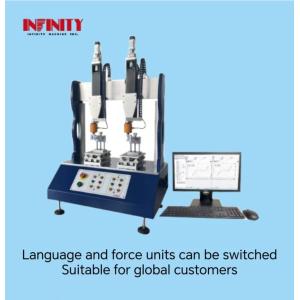High Accuracy Dual-station Testing Machine With ±0.5% Test Speed And Force Value
