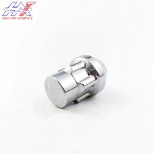 Wheel Lock Set 4+1 Key Auto Parts 7/16-20 Chrome Five Flower Lug Nut