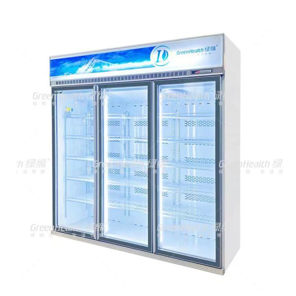 Quality Frequency Conversion Commercial Glass Display Freezer With LED Light wholesale