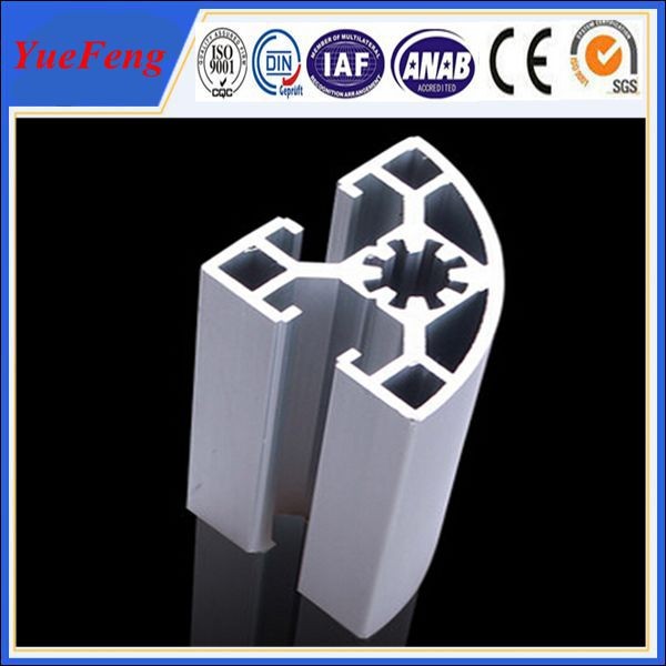 Quality 6000 series industrial aluminum alloy profile for shelf/cabinet wholesale