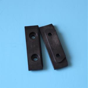 Stenter Machine Parts Artos Setting Machine Sliding Pads Black Peek Pads Carbon