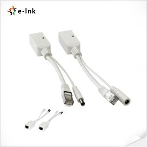 10/100/1000m Gigabit Passive Poe Injector And Splitter Mid Span Kit