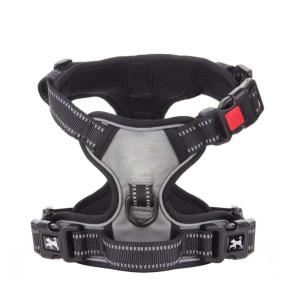 No Pull No Choke Dog Harness With 3 Snap Buckles