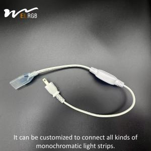 2024 Voltage Monochromatic LED Strip Plug for Project Installation Lighting