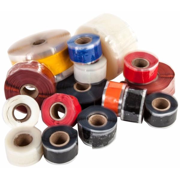 Professional Silicone Wrap Tape / Self Fusing Tape For Water Leaks Customized