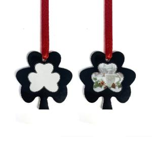 Sublimation Christmas Gift Ideas Christmas Tree Pendant Customized Photo