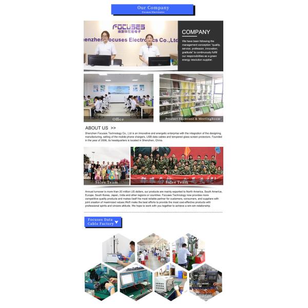 1M 2.4A Micro USB Data Transfer Cable Flat USB Charging Cable