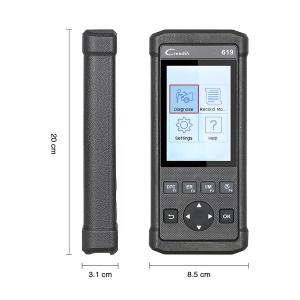Launch Creader 619 Code Reader Full OBD2 / EOBD Functions Support Data Record