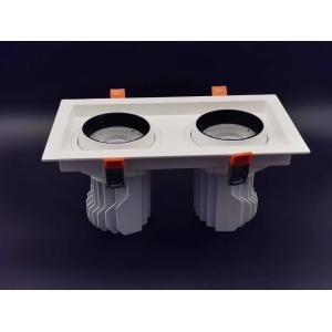 China 5000lm Recessed LED Grille Spotlight 25W*2 35W*2 35W*2 5000K 6000K on sale