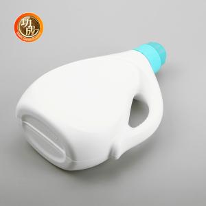 Leak proof Recyclable PE Liquid Detergent Empty Bottle With Screw Cap