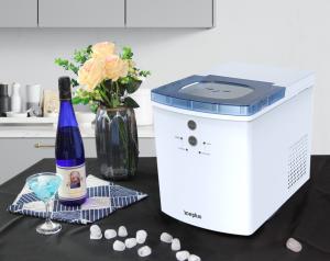 Cheap High Efficient Clear Ice Cube Maker Bullet Shaped Ice Cube Machine for sale