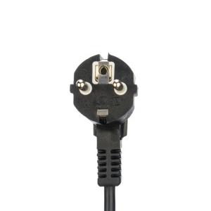 VDE/SNI/KC Plug Type 3 Round Pin Schuko Extension Cord for Stove and Oven Open
