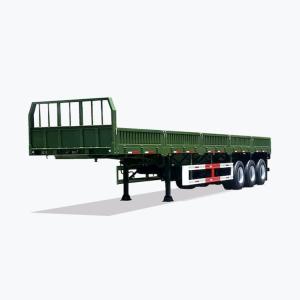 3 Axles 40FT Flat Bed Semi Trailers Versatile Reliable