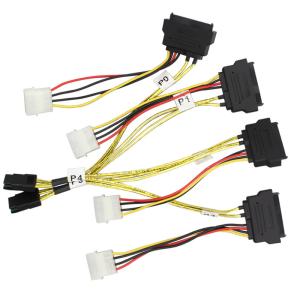 Industrial Wire Harness Motherboard Hard Disk Data Micro Sata Power Cable