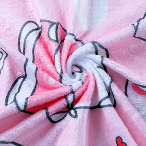 Kids 100% Polyester Personalized Print Soft Cartoon Fleece Blanket