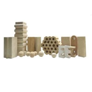 Cheap High Temperature Fire Resistant Alumina Hollow Refractory Brick of RS Group for sale