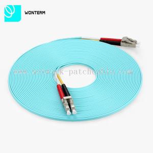 Multimode Fiber Optic Cabling Fiber Patch Cables OM3 LC-SC-DX ROHS