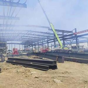 Custom Steel Structure Workshop with PVC Windows and H Frame