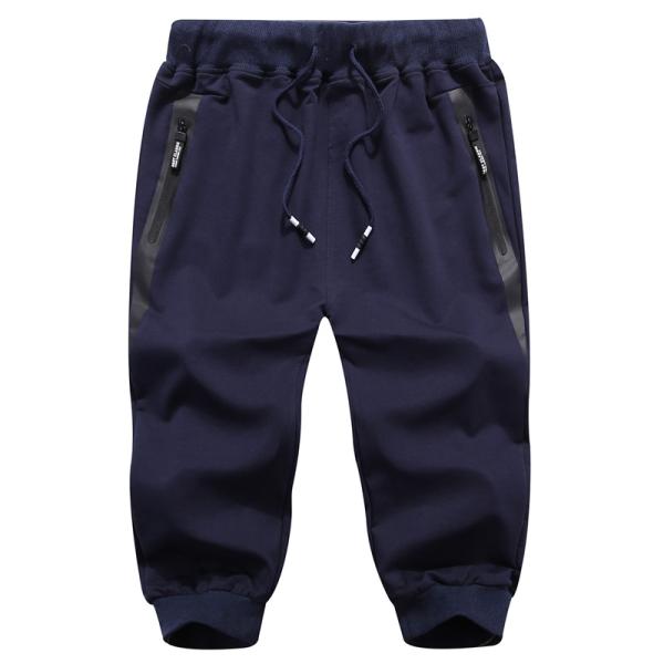 Midweight Plus Men Mesh Shorts Worsted Breathable Knitted Outdoor Men'S Pants