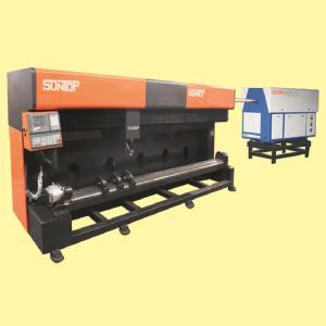 Compressed air Round Die Board Laser Cutting Machine WITH High power CO2 laser