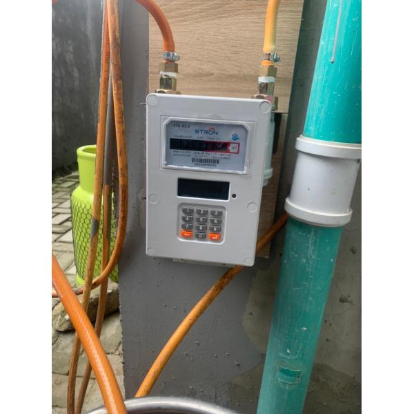 Quality High Precision Grade 1.5 Smart Gas Meter with Remote Control and Automatic Valve Controlling wholesale