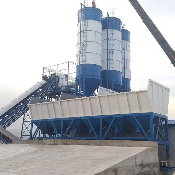 Quality Mini Concrete Mixer Plant HZS25 to HZS120 Factory Manufacture 25M3/h 35M3/h 50M3/H 60M3/h 75M3/h 90M3/H 120M3/H wholesale