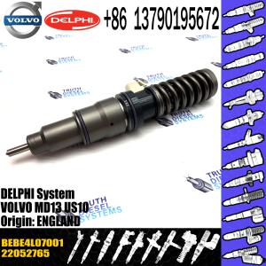 High quality common rail injector 22052765 diesel injector Engine BEBE4L07001