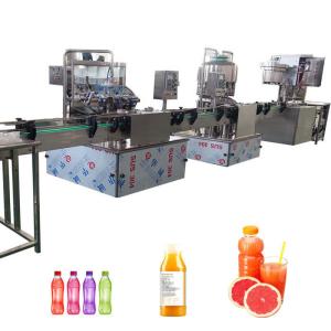 Juice Filling And Bottling Machine 2000BPH Capacity
