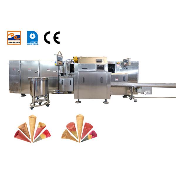 Quality Multi Function Ice Cream Cone Machine 7kg / Hour 1.1KW Field Installation wholesale