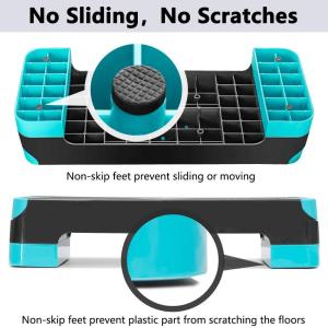 26.8in Aerobic Step Platforms Combo Bench PP Mobility Exercise