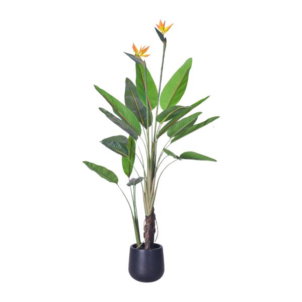artificial plant manufacturer 150cm artificial bird of paradise plant with