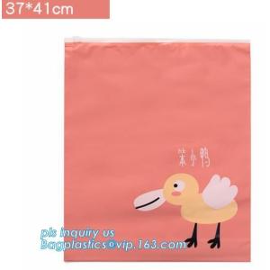 hanger hook slider zipper PP bikini packaging bag, Slider Zipper Pouch