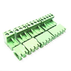 5.08mm Pitch PCB Plug-in Screw Terminal Blocks Plug + Straight Pin Header