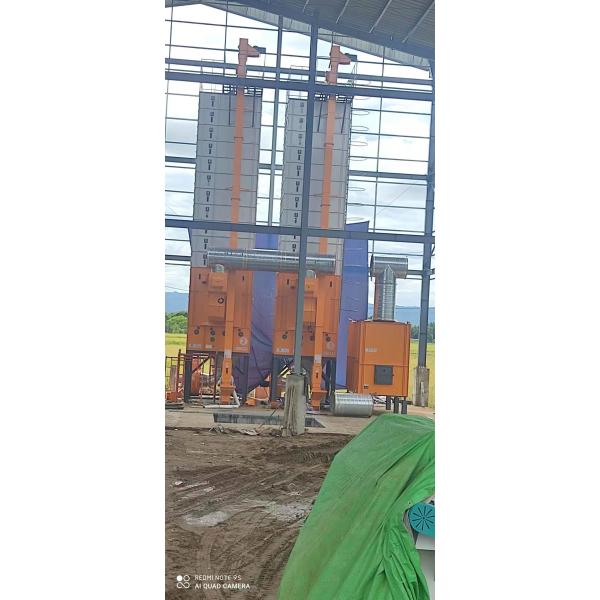 Quality SS No Auger Type Maize Dryer Machine With Husk Burner 15T/Batch wholesale