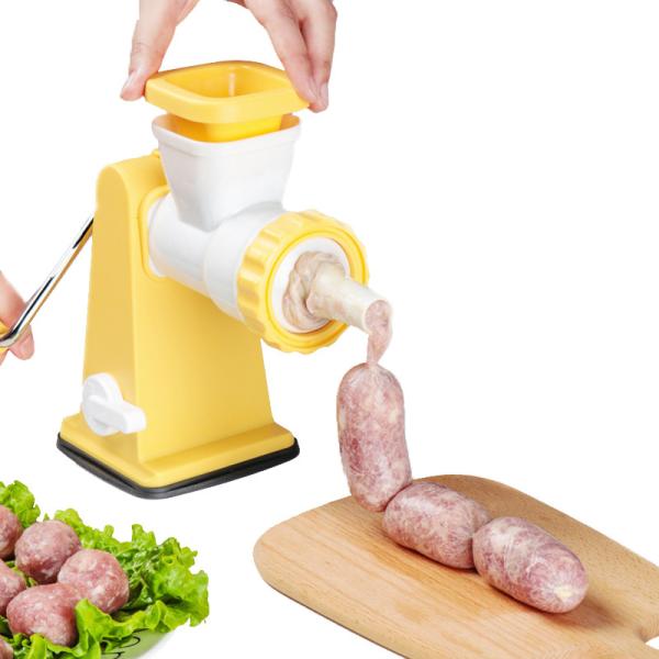 Quality Shule Hand Crank Household Meat Mincer ABS PC With Nozzles wholesale