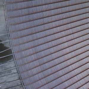 Stainless Steel Johnson Wedge Filter Screen Water Well Screen Circular Shape